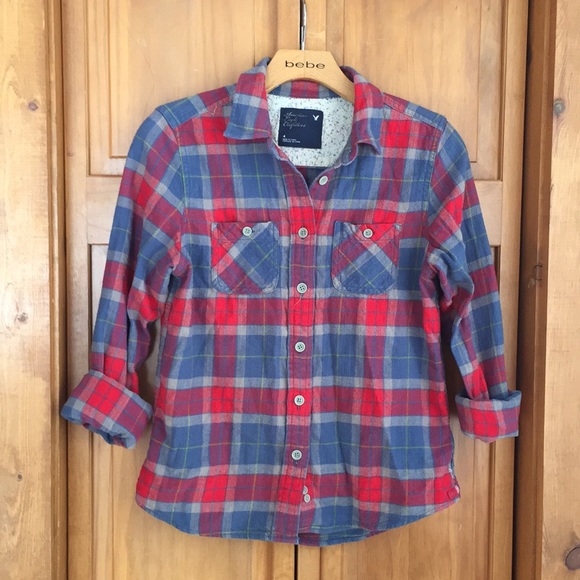 American Eagle Outfitters Tops - American Eagle Flannel